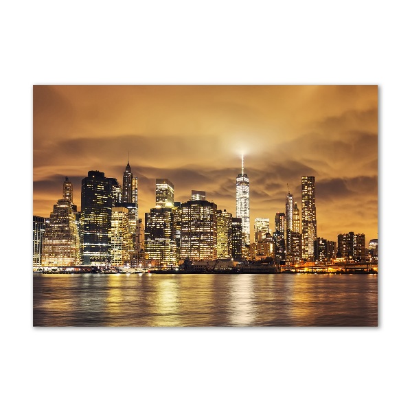 Acrylbild Fotodruck Manhattan, New York