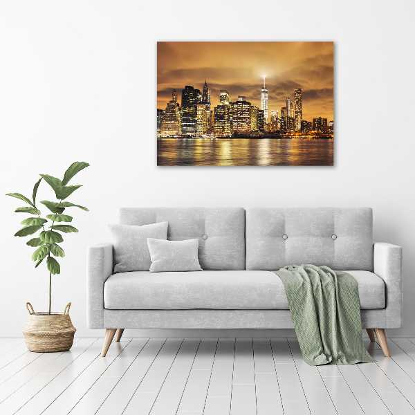 Acrylbild Fotodruck Manhattan, New York
