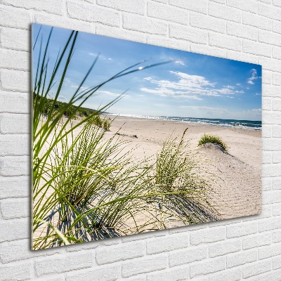 Acrylglas-Druck Strand von Mrzeżyno