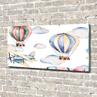 Foto auf Acryl Flugzeuge und Ballons