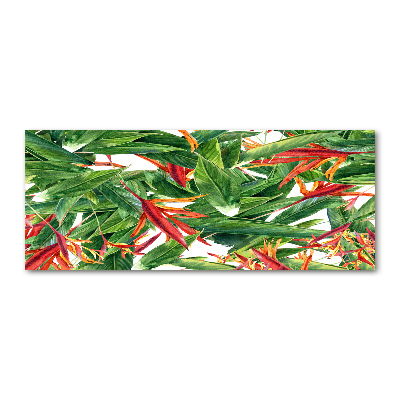 Acrylglas-Druck Blumenmuster