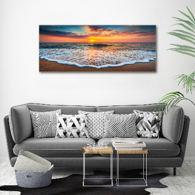 Bild auf Acrylglas Sonnenuntergang über dem Meer