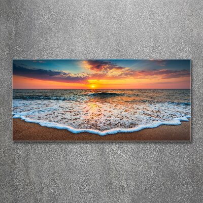 Bild auf Acrylglas Sonnenuntergang über dem Meer