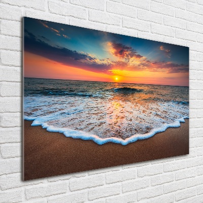 Bild auf Acrylglas Sonnenuntergang über dem Meer