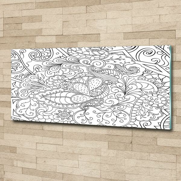 Acrylglas-Druck Ornamente