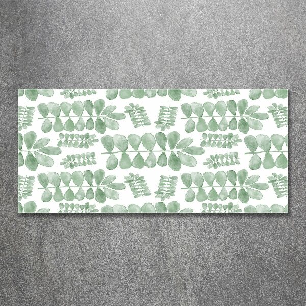 Bild auf Acrylglas Grüne Blätter