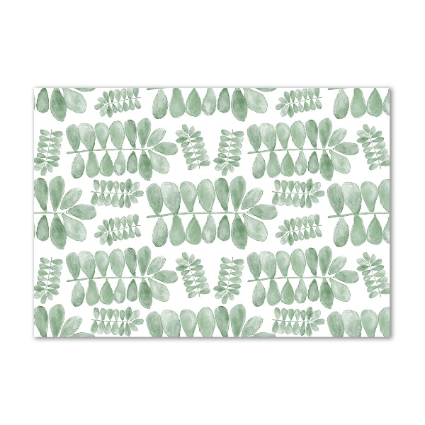 Bild auf Acrylglas Grüne Blätter