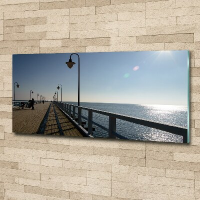 Acrylglas-Druck Pier in Gdynia