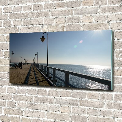 Acrylglas-Druck Pier in Gdynia