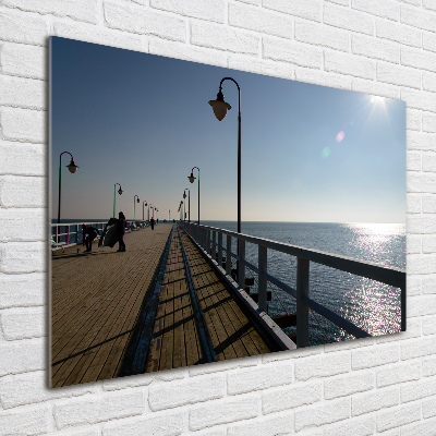 Acrylglas-Druck Pier in Gdynia