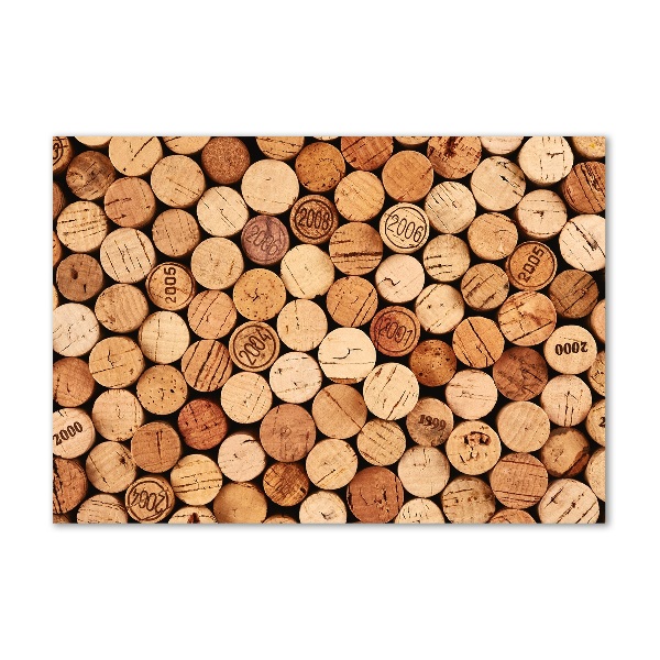 Acrylglas-Druck Weinkorken