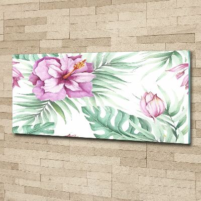 Bild auf Acrylglas Hawaiianische Blumen