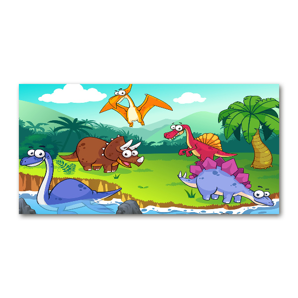 Bild auf Acrylglas Dinosaurier