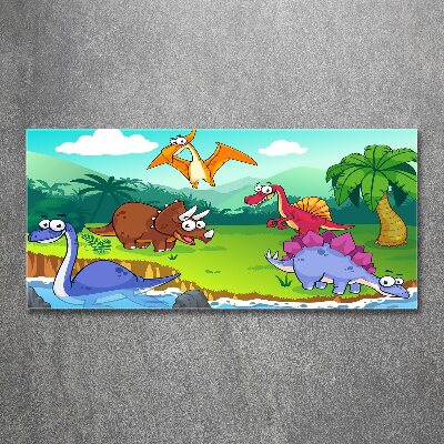 Bild auf Acrylglas Dinosaurier