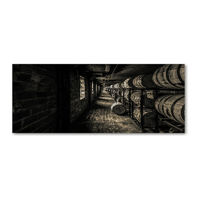 Foto auf Acryl Bourbonfässer