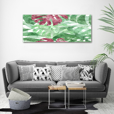 Acrylglas-Druck Monstera