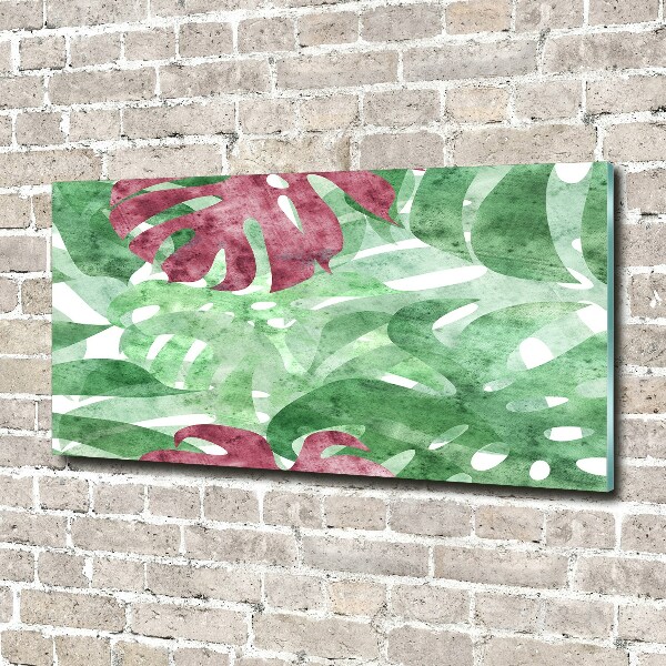 Acrylglas-Druck Monstera