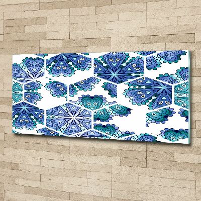 Acrylglas-Druck Mandala-Elemente