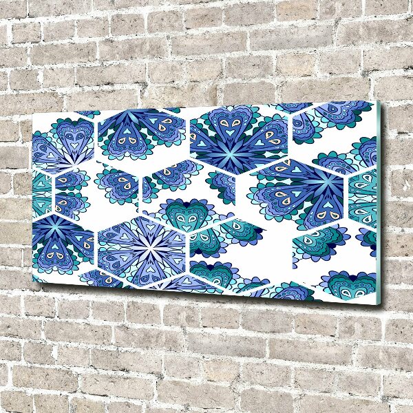 Acrylglas-Druck Mandala-Elemente