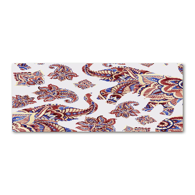 Bild auf Acrylglas Elefantenornamente