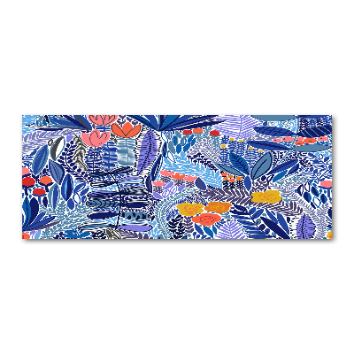 Bild auf Acrylglas Blumenmuster