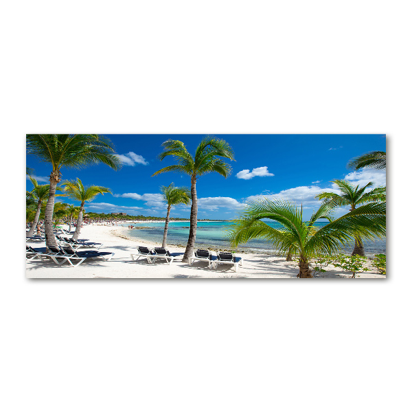 Bild auf Acrylglas Maledivenstrand