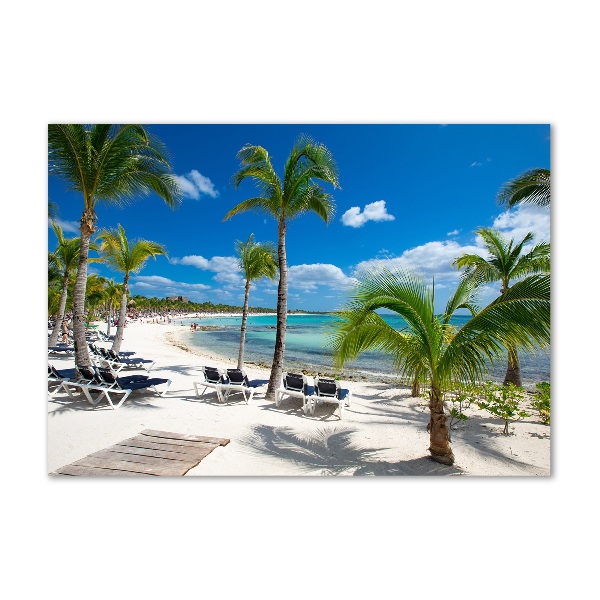 Bild auf Acrylglas Maledivenstrand