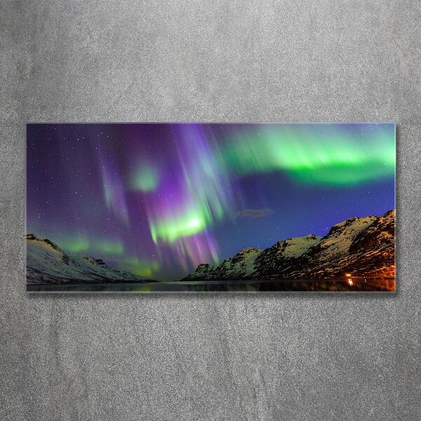 Acrylbild Fotodruck Nordlicht