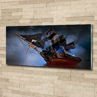 Acrylbild Fotodruck Piratenschiff