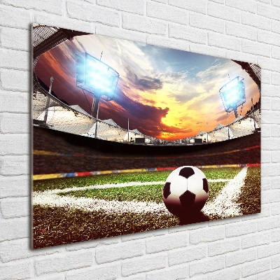 Foto auf Acryl Ball im Stadion