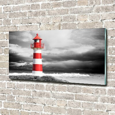 Acrylglas-Druck Leuchtturm