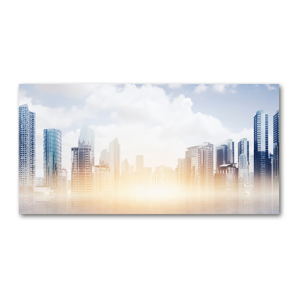 Bild auf Acrylglas Wolkenkratzer