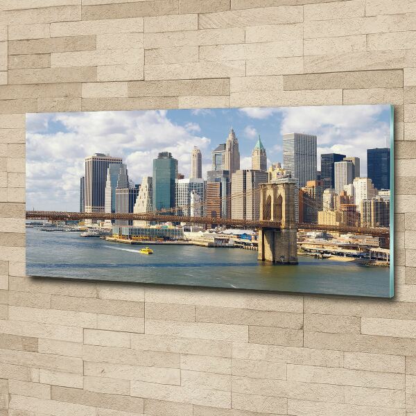 Acrylbild Fotodruck Manhattan, New York