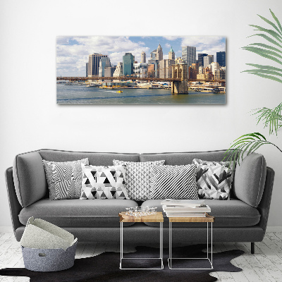 Acrylbild Fotodruck Manhattan, New York