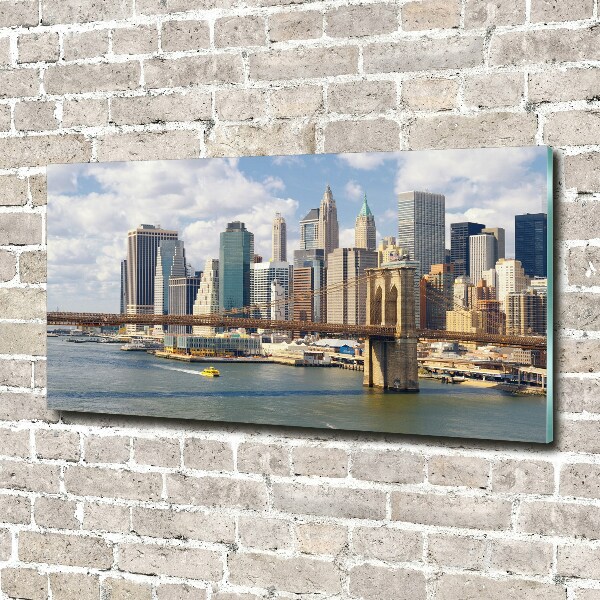 Acrylbild Fotodruck Manhattan, New York