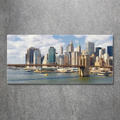 Acrylbild Fotodruck Manhattan, New York