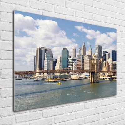 Acrylbild Fotodruck Manhattan, New York