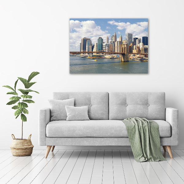 Acrylbild Fotodruck Manhattan, New York