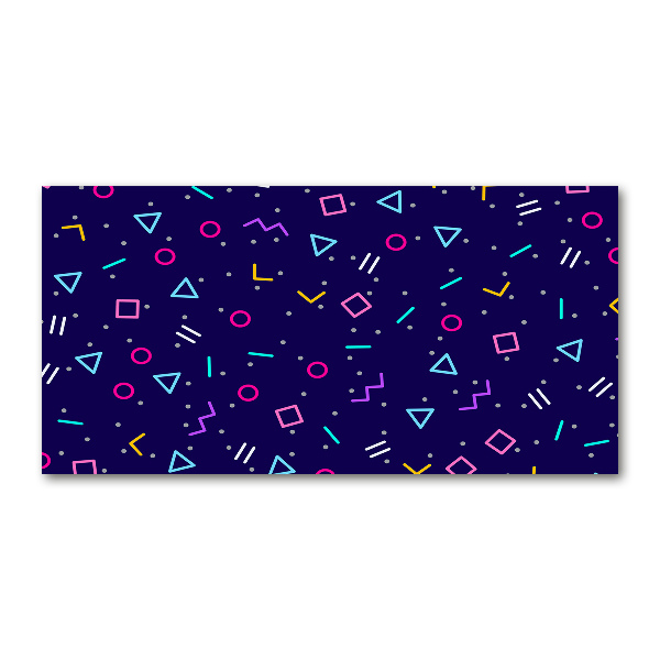 Bild auf Acrylglas Geometrischer Hintergrund