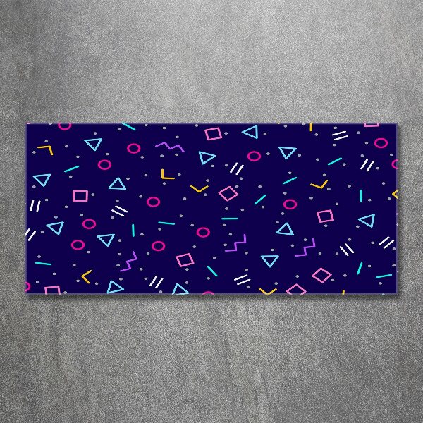 Bild auf Acrylglas Geometrischer Hintergrund