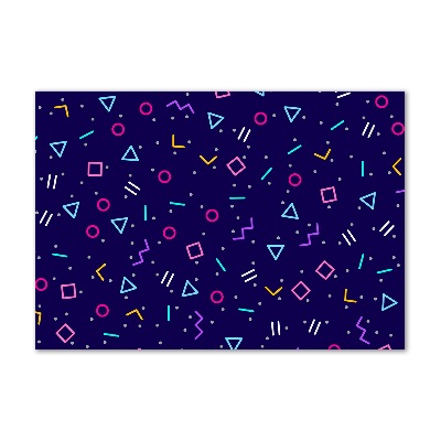 Bild auf Acrylglas Geometrischer Hintergrund