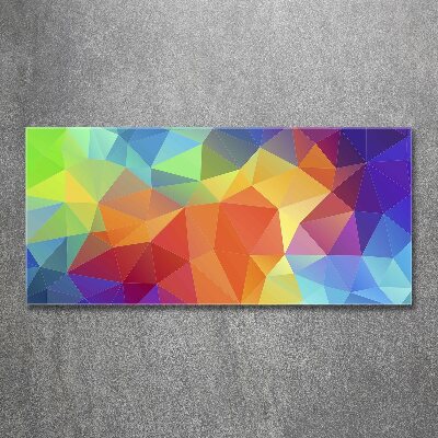 Acrylglas-Druck Geometrischer Hintergrund