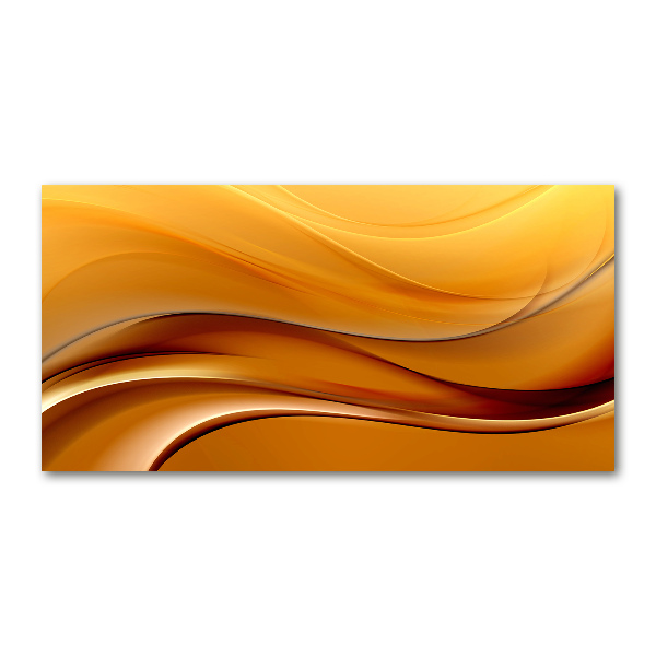 Foto auf Acryl Wellen im Hintergrund