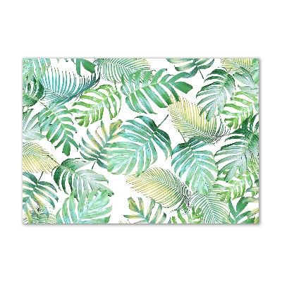 Acrylglas-Druck Tropische Blätter