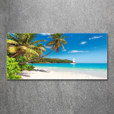 Bild auf Acrylglas Tropischer Strand