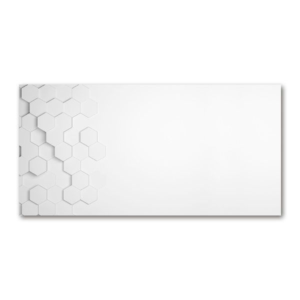 Bild auf Acrylglas Sechsecke Hintergrund