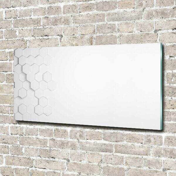 Bild auf Acrylglas Sechsecke Hintergrund