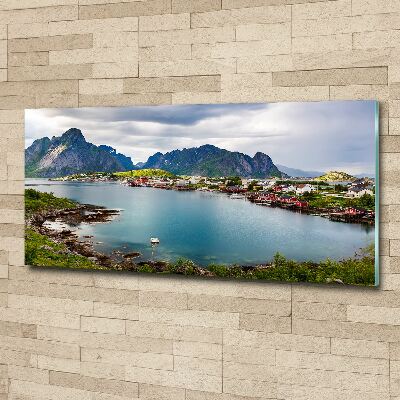 Bild auf Acrylglas Lofoten in Norwegen