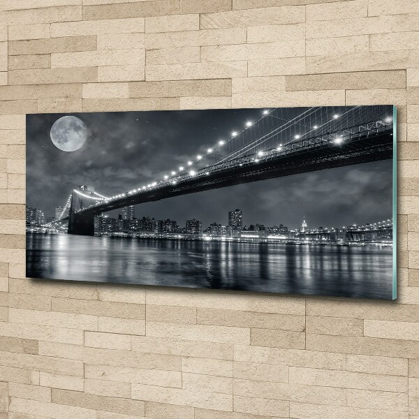 Bild auf Acrylglas Brooklyn Bridge