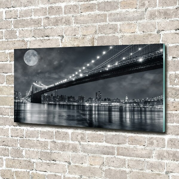 Bild auf Acrylglas Brooklyn Bridge